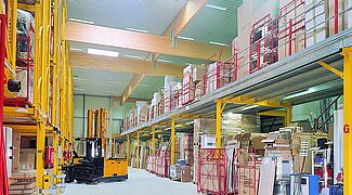 mezzanine floors for woodworking companies