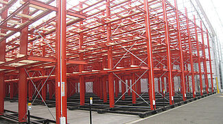 mobile cantilever racking