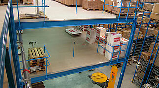 Mezzanine floor