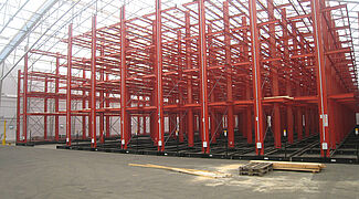 mobile cantilever racking