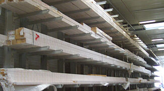 cantilever racking galvanized