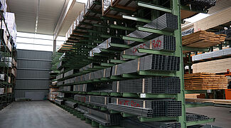 cantilever racking, timber storage