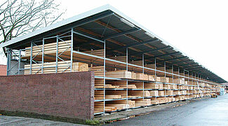 pallet racking at timber trade companies