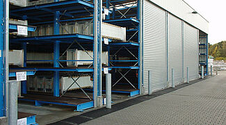 drive-in racking system