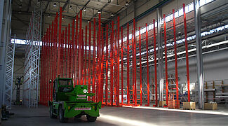 cantilever racking, storage of aluminium